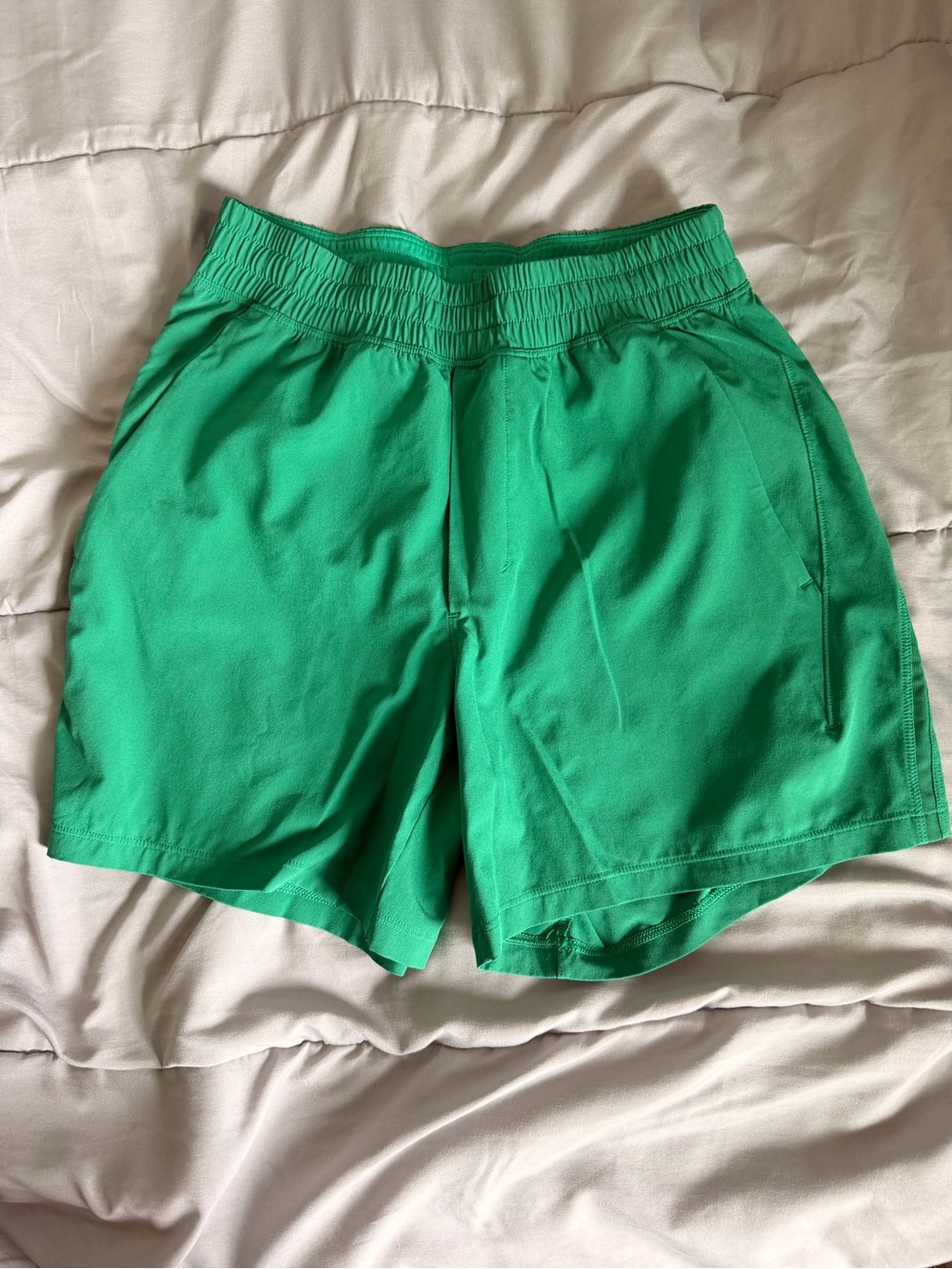 lululemon athletica Men's Green Athletic Shorts
